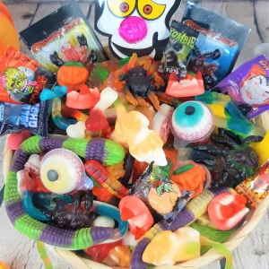 Panier de bonbons Halloween