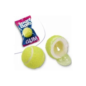 Chewing-gum : Balle de tennis - Lot de 5
